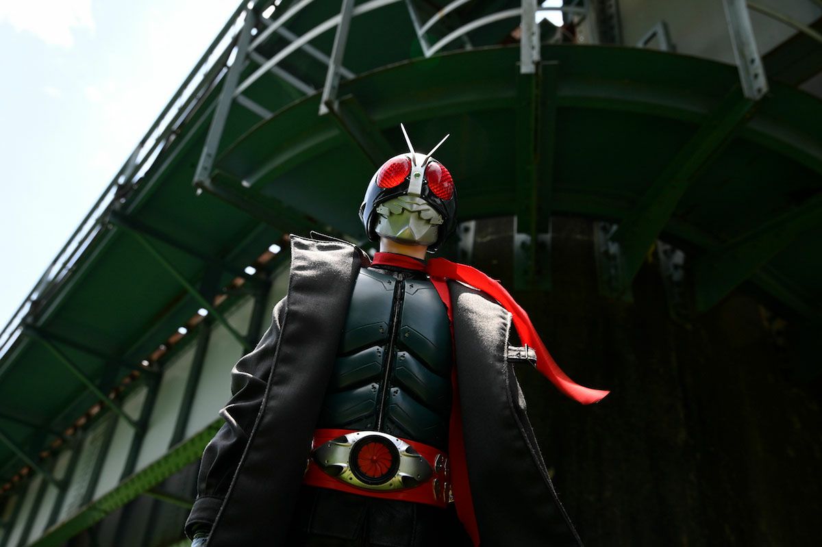 Mega Sofubi Kamen Rider No. 2 (Shin Kamen Rider)