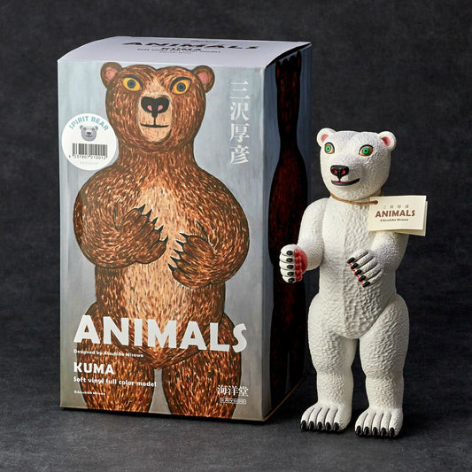 三澤厚彥 ANIMALS Spirit Bear 軟膠塗裝完成品 [限定版]