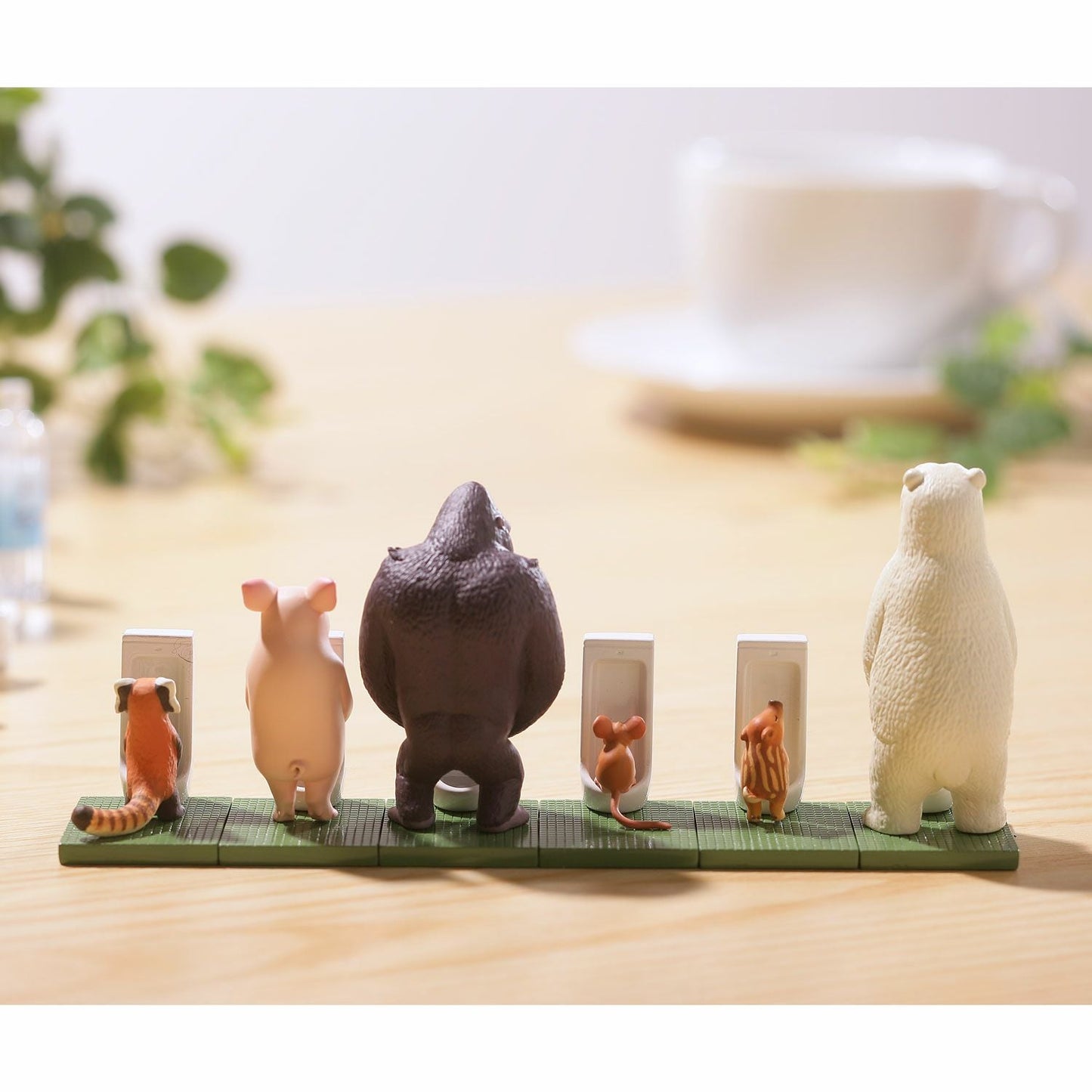 miniQ 佐藤邦雄的動物們「つれ○○○」(1BOX 6個入)