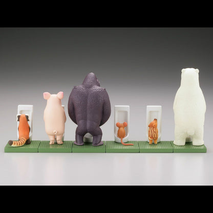 miniQ 佐藤邦雄的動物們「つれ○○○」(1BOX 6個入)