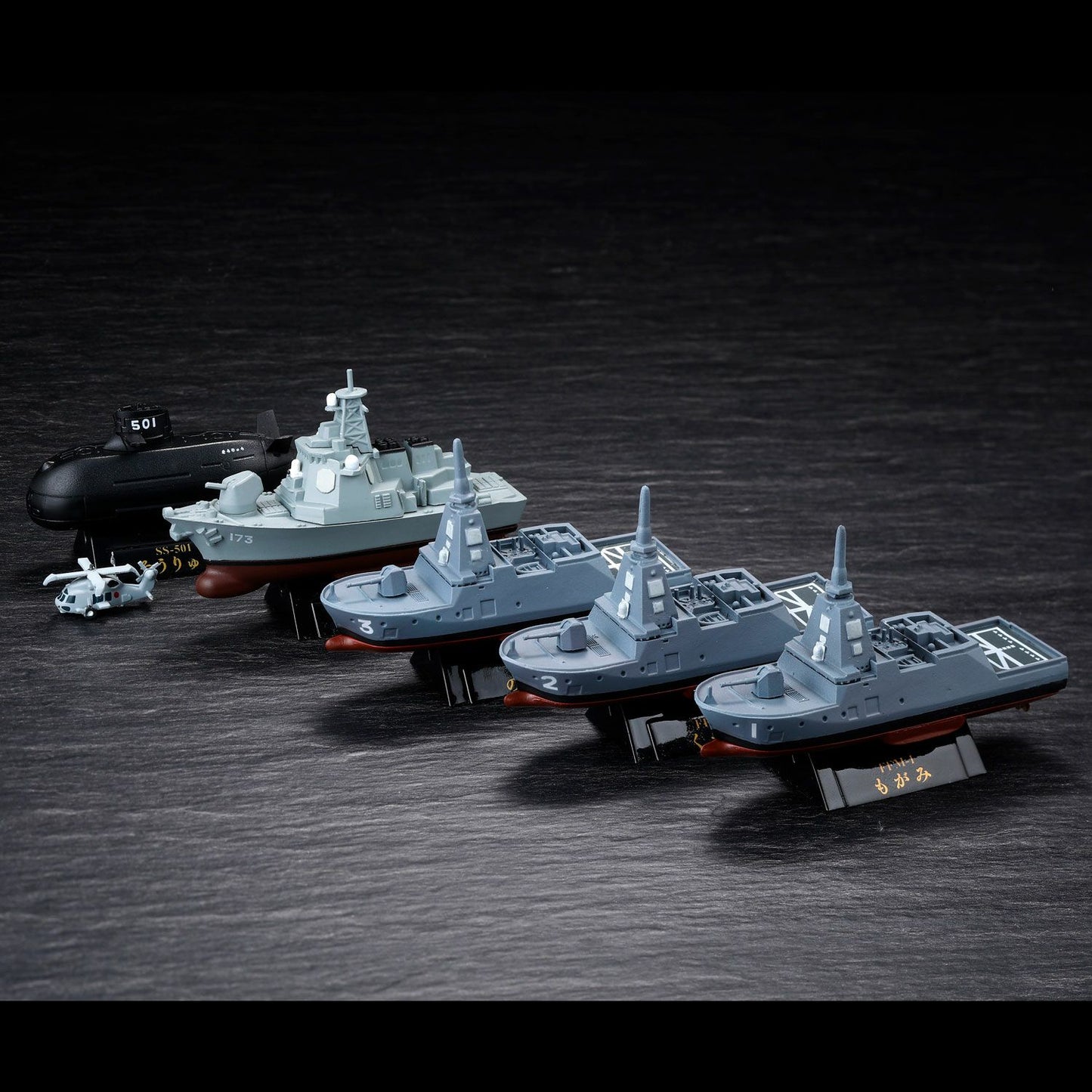 MiniQ World Ship Deformed 第6彈「海上自衛隊編 Vol.2」(1盒6個入)