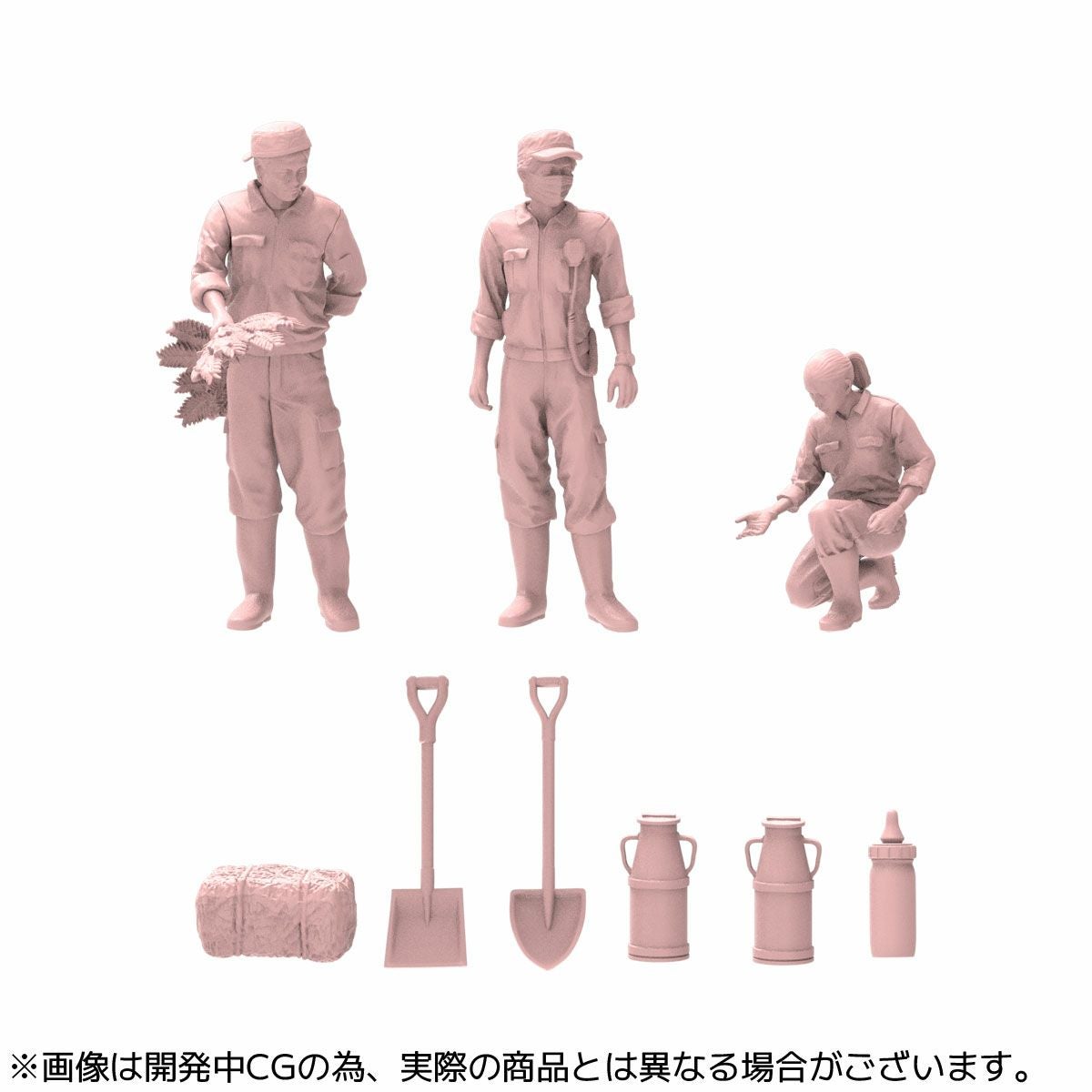 ARTPLA 飼育員與小猩猩套裝 (1盒6入)