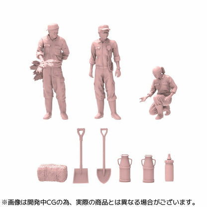 ARTPLA 飼育員與小猩猩套裝 (1盒6入)