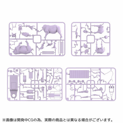 ARTPLA 飼育員與白犀牛套裝