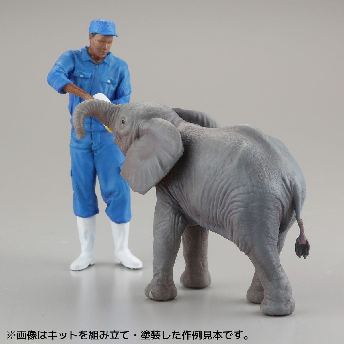 ARTPLA 飼育員與白犀牛套裝