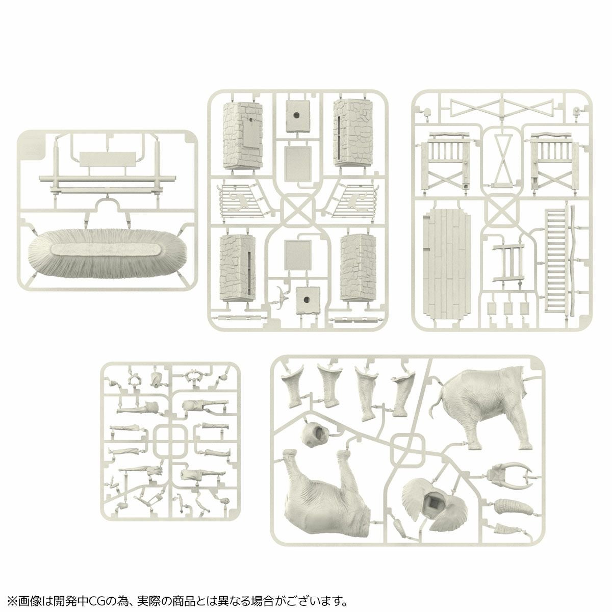 ARTPLA 遊客與非洲象套裝