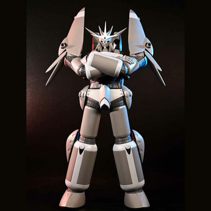 Mega Sofubi Gunbuster Carneades Project (Monochrome) Ver. [Limited Edition]
