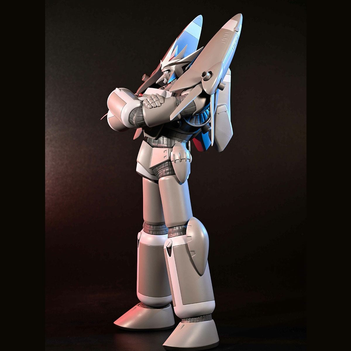 Mega Sofubi Gunbuster Carneades Project (Monochrome) Ver. [Limited Edition]