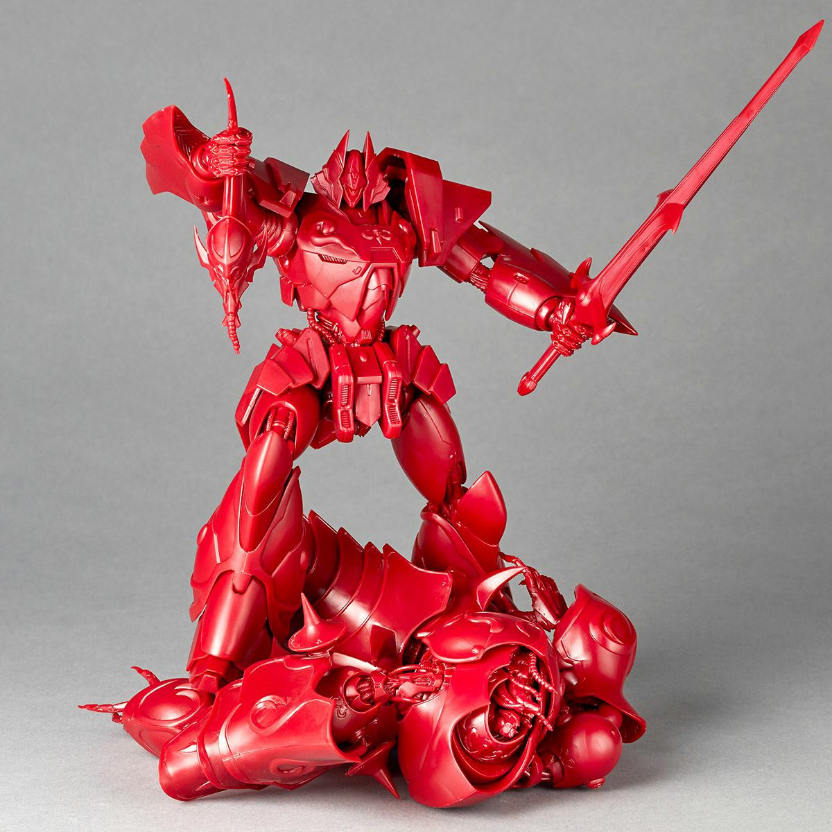 ARTPLA SCULPTURE WORKS Iron Giant vs Evil God Soldier