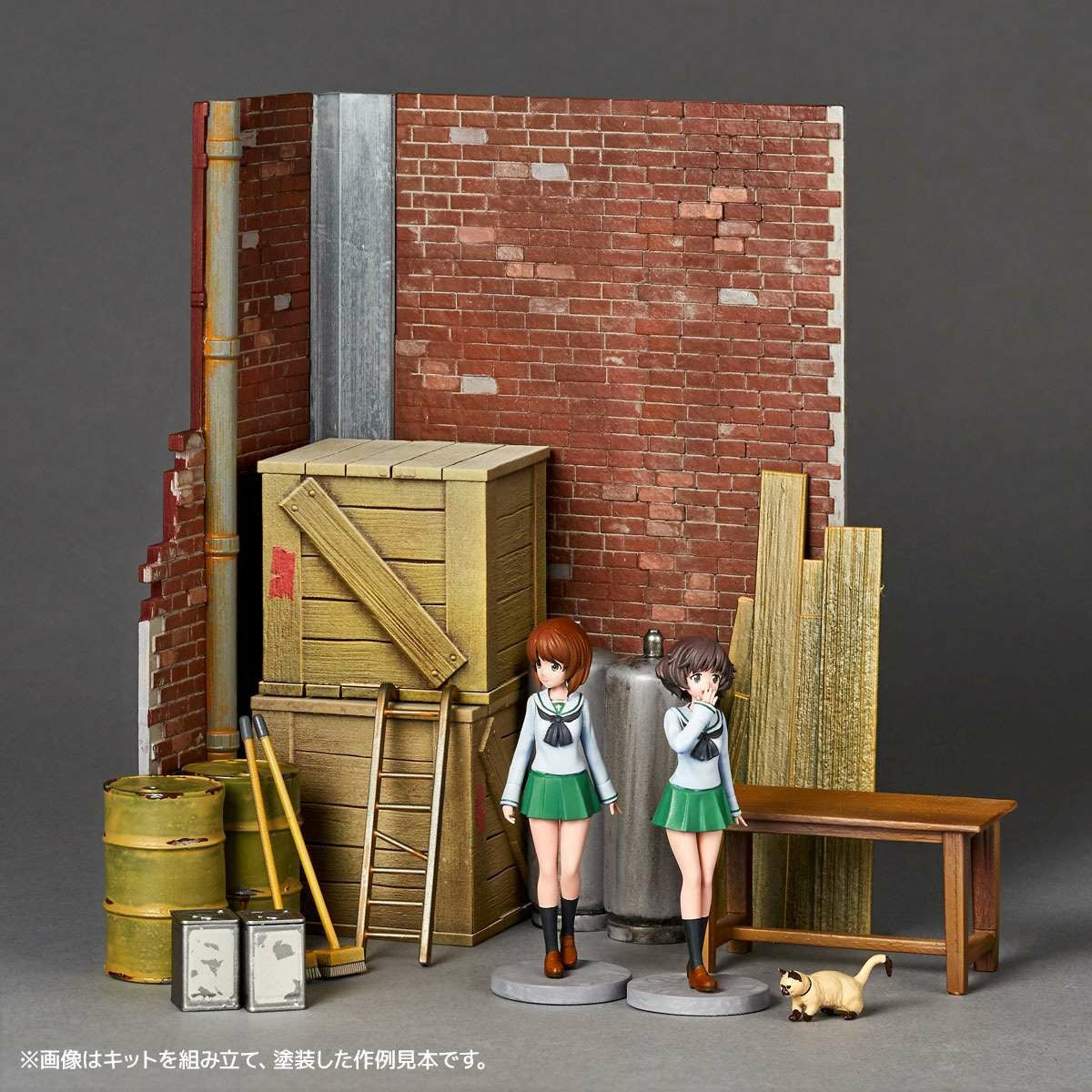 ARTPLA 少女與戰車 最終章 車庫場景組 [A]