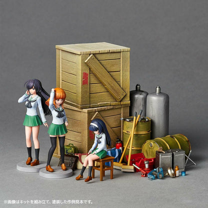 ARTPLA 少女與戰車 最終章 車庫場景組 [B]