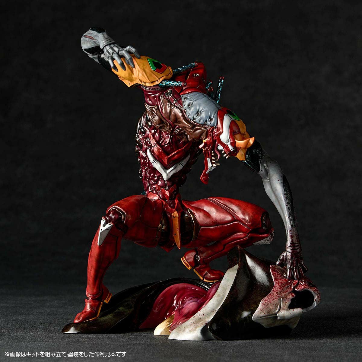 ARTPLA SCULPTURE WORKS Evangelion Unit-02 Beast Mode “Geofront Blood Battle” Beige Color Ver. [Reissue]