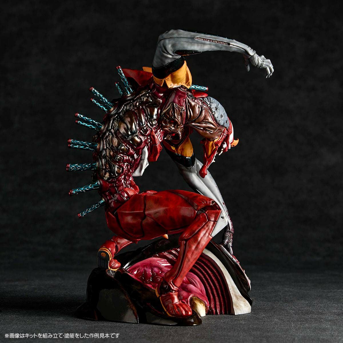 ARTPLA SCULPTURE WORKS Evangelion Unit-02 Beast Mode “Geofront Blood Battle” Beige Color Ver. [Reissue]