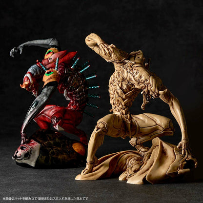ARTPLA SCULPTURE WORKS Evangelion Unit-02 Beast Mode “Geofront Blood Battle” Beige Color Ver. [Reissue]