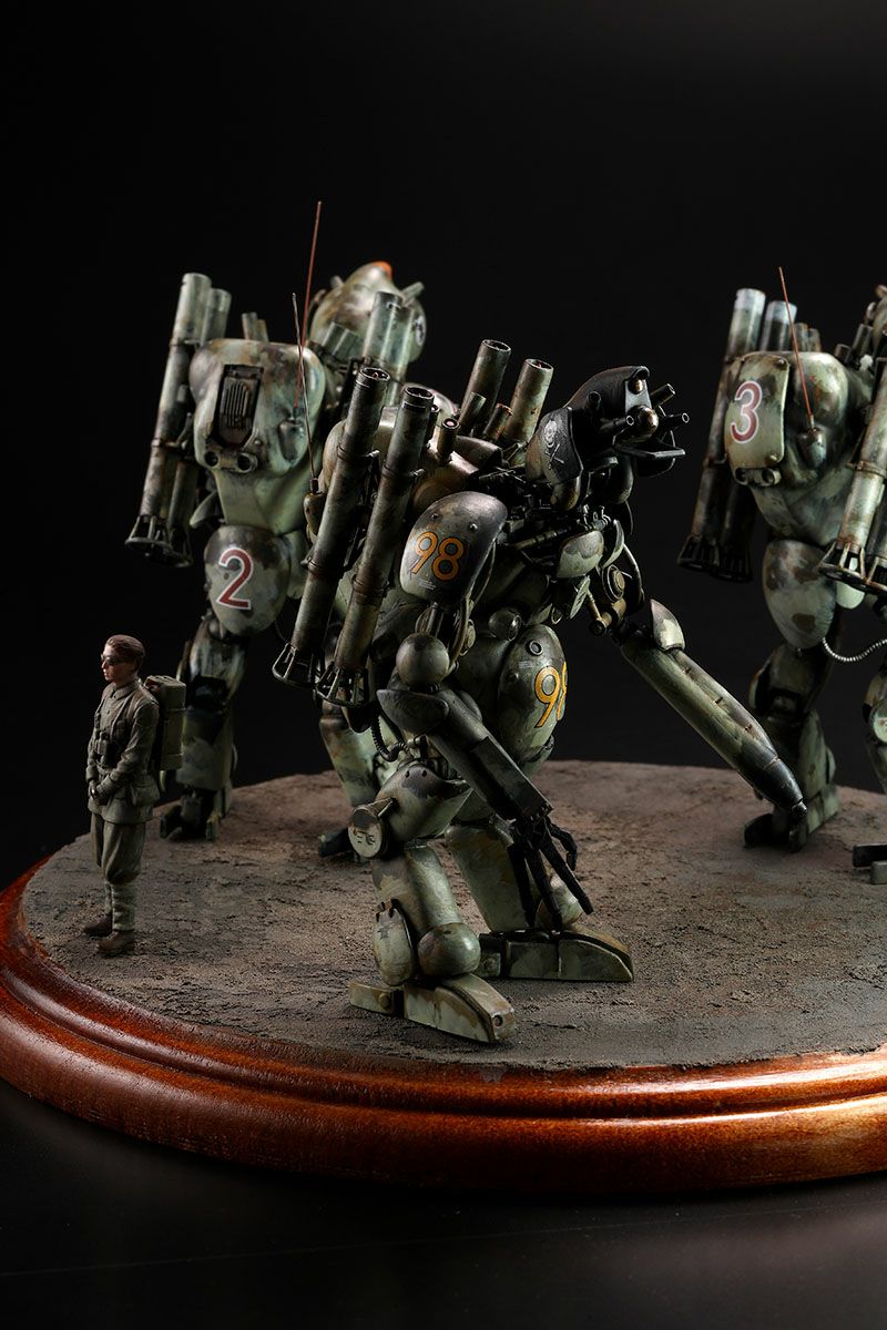 ARTPLA Maschinen Krieger Final Hund Set & Jerry Can Old Man [特別顏色版]