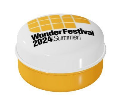 東寶特攝Wonder Festival舉辦紀念商品 Wonder Festival圓罐 (Wonder Festival Logo版)