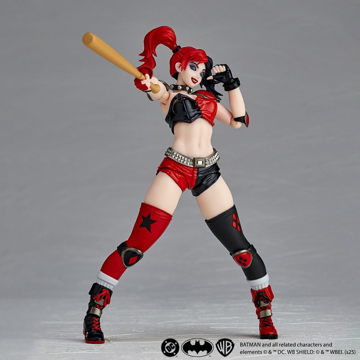 Revoltech Amazing Yamaguchi Harley Quinn 紅黑配色版 [再販]