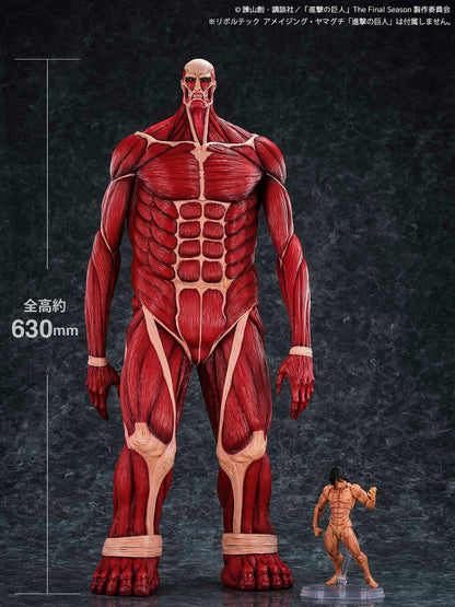 Mega Sofubi Colossal Titan
