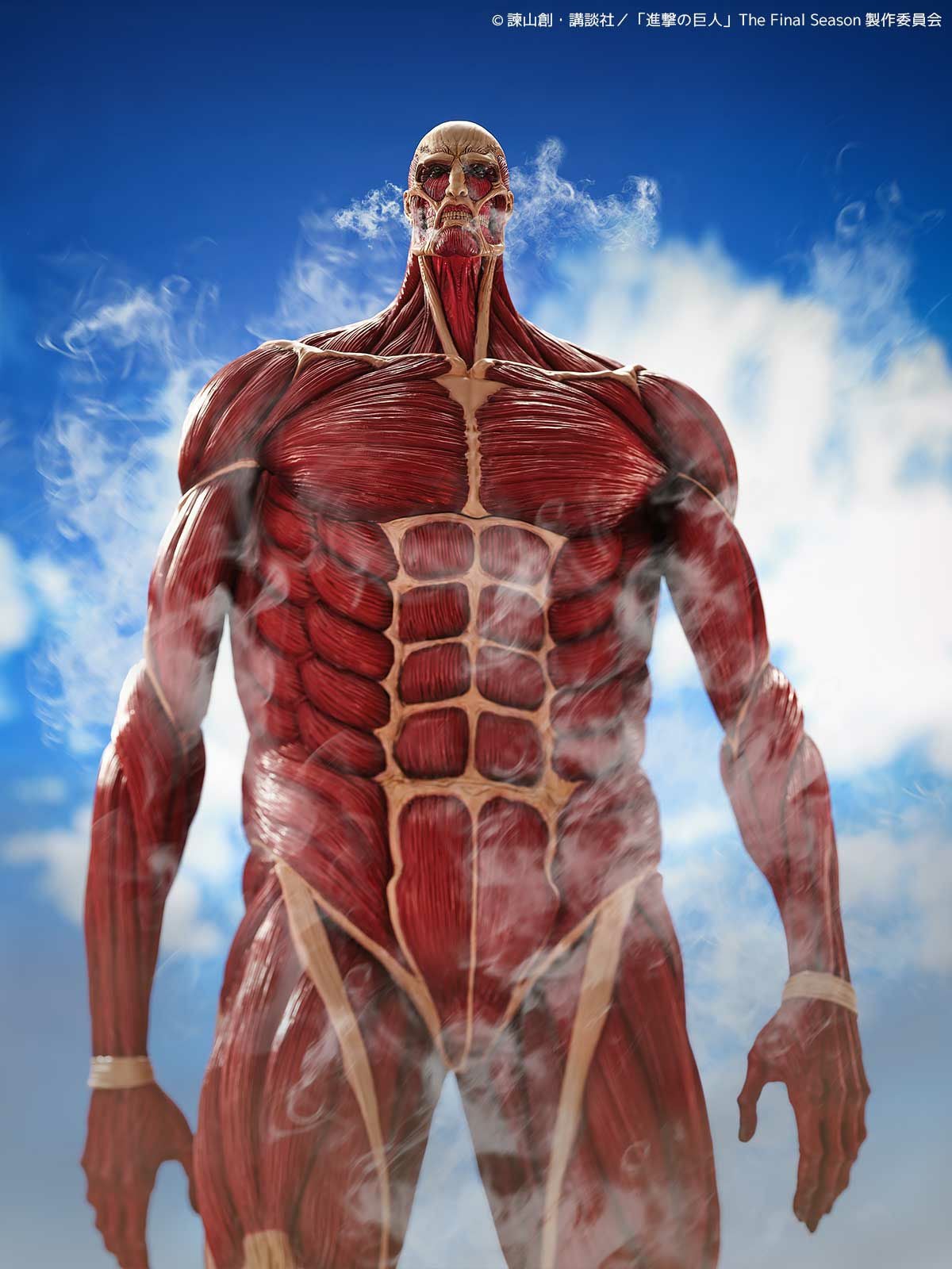 Mega Sofubi Colossal Titan