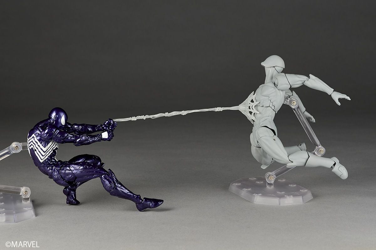 Revoltech Amazing Yamaguchi 共生體蜘蛛人 (紫色版)