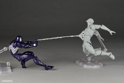 Revoltech Amazing Yamaguchi 共生體蜘蛛人 (紫色版)