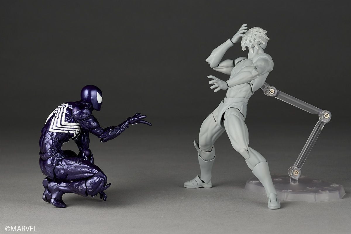 Revoltech Amazing Yamaguchi 共生體蜘蛛人 (紫色版)