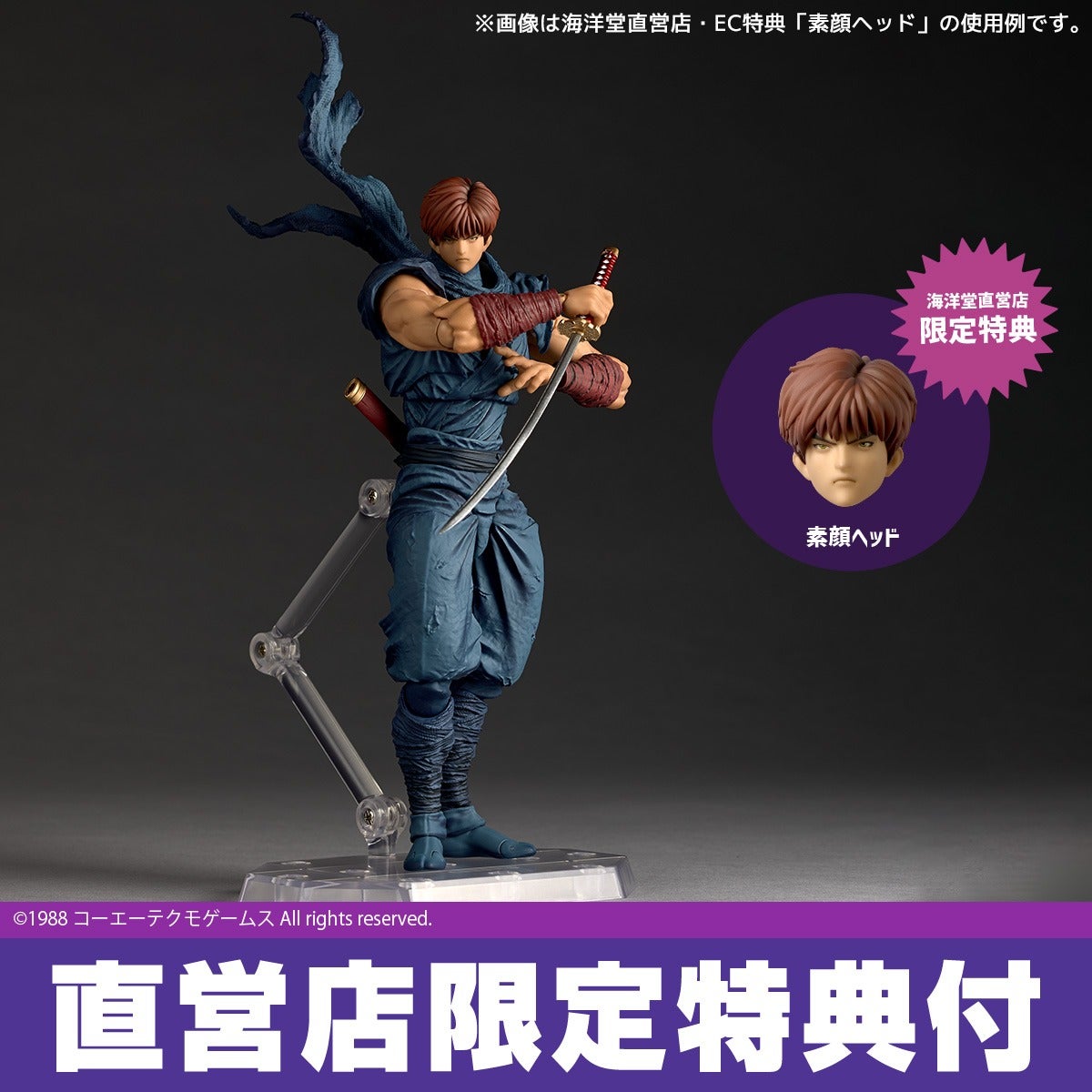 Revoltech Amazing Yamaguchi 隼龍 "NINJA GAIDEN" Ver.