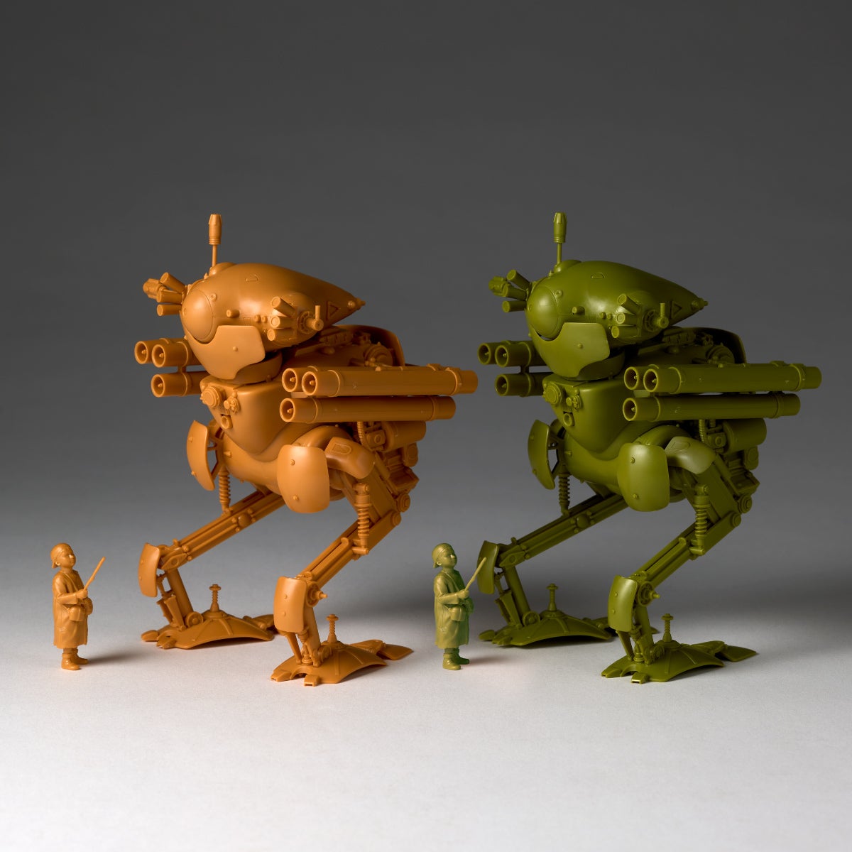 ARTPLA Maschinen Krieger 陸戰型 Gans (2機套裝) & Eddie Amsel