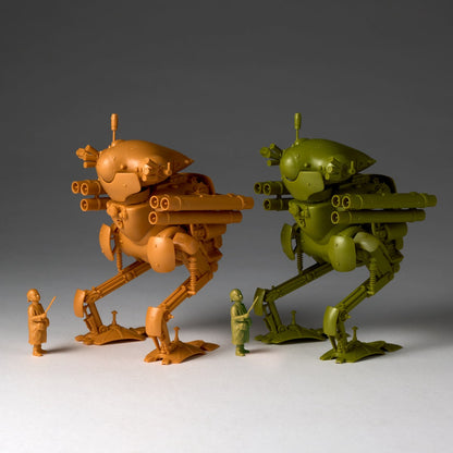 ARTPLA Maschinen Krieger 陸戰型 Gans (2機套裝) & Eddie Amsel