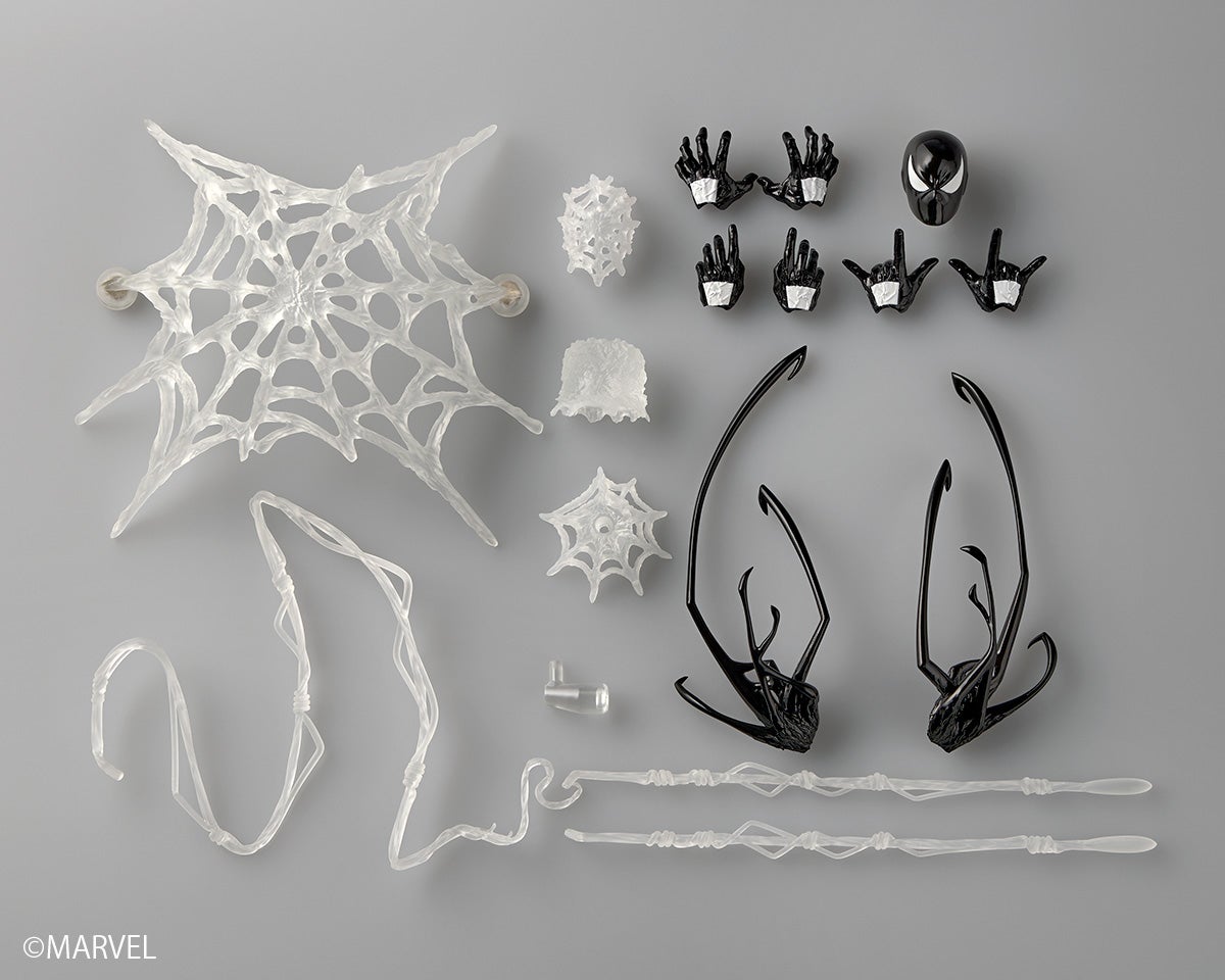 Revoltech Amazing Yamaguchi Symbiote Spider-Man (2027 Reissue)