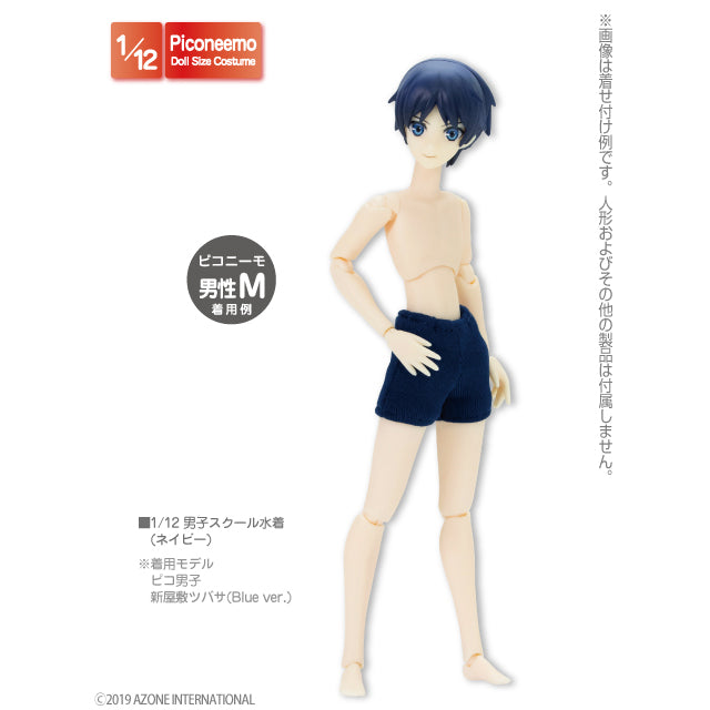 1/12 Men's School Swimsuit
