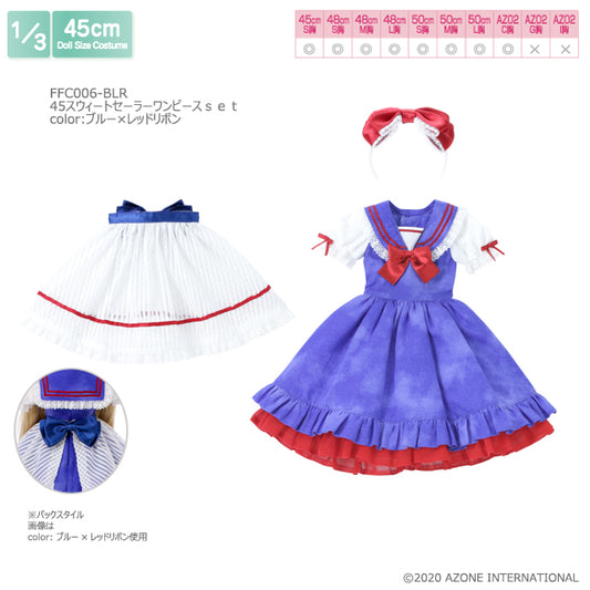 45 Sweet Sailor Dress Set