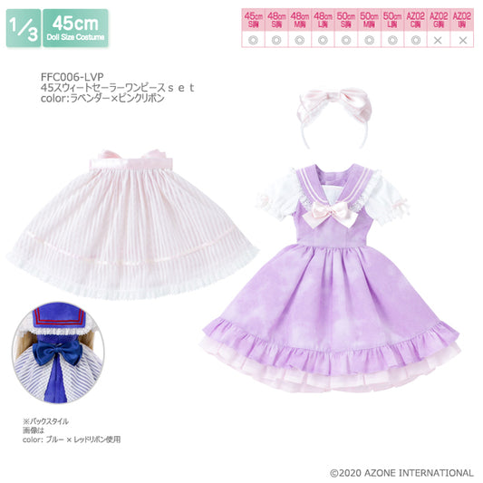 45 Sweet Sailor Dress Set