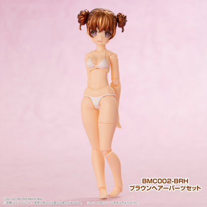 1/12 Bikini Mates Yoshino Irumi Brown Hair Parts Set