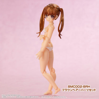 1/12 Bikini Mates Yoshino Irumi Brown Hair Parts Set