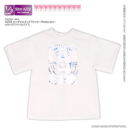 AZO2 Big Silhouette T-Shirt ~Photo art~