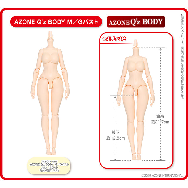 AZONE Q’z BODY M/G Bust