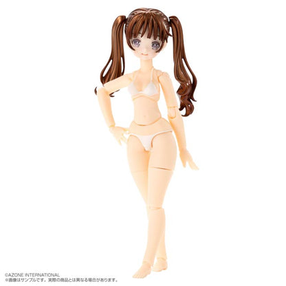 1/12 Bikini Mates Yoshino Irumi Brown Hair / White Bikini