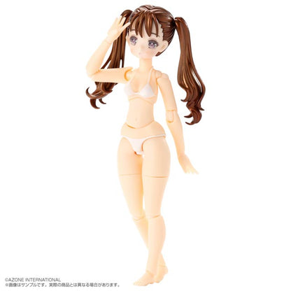 1/12 Bikini Mates Yoshino Irumi Brown Hair / White Bikini