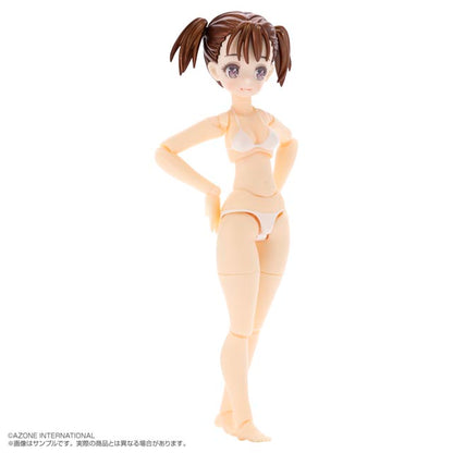 1/12 Bikini Mates Yoshino Irumi Brown Hair / White Bikini