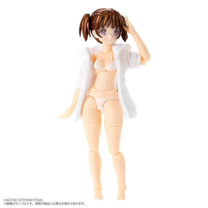 1/12 Bikini Mates Yoshino Irumi Brown Hair / White Bikini