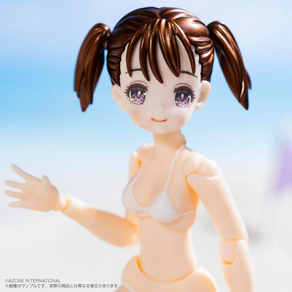 1/12 Bikini Mates Yoshino Irumi Brown Hair / White Bikini