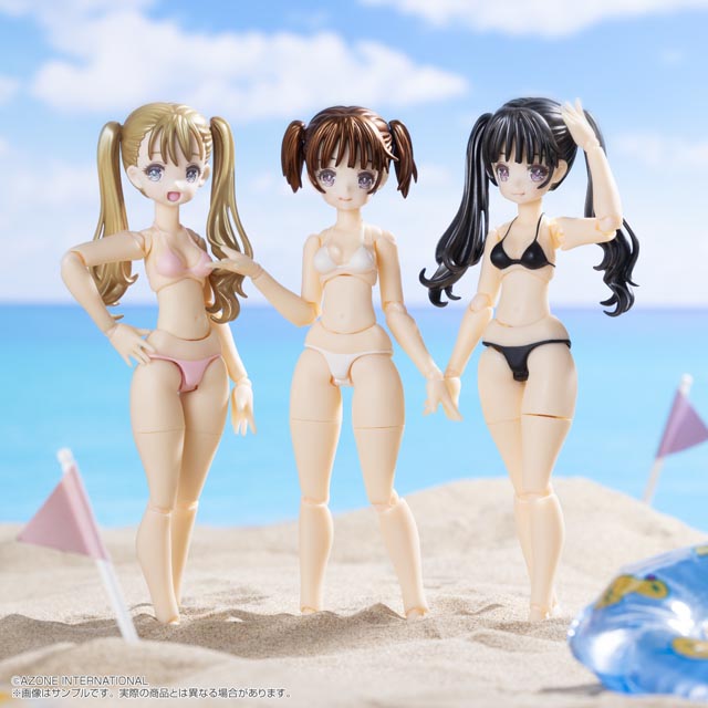 1/12 「Bikini Mates」吉野伊瑠美 棕髮．白色比基尼