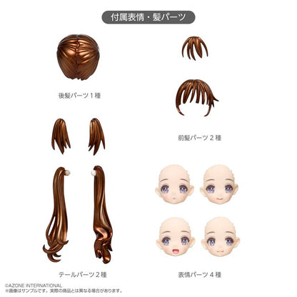 1/12 Bikini Mates Yoshino Irumi Brown Hair / White Bikini