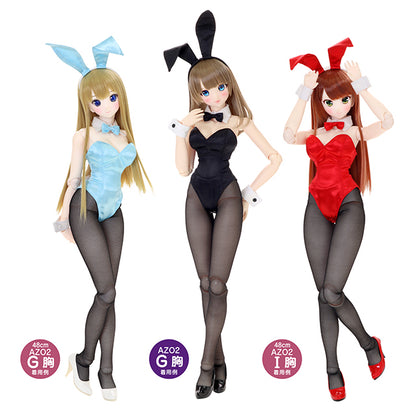 AZO2 緞面兔女郎套裝