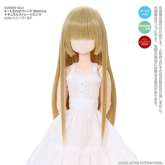 4-4.5 inch Wig Beshine Natural Straight Long