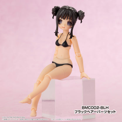 1/12 Bikini Mates Yoshino Irumi Black Hair Parts Set