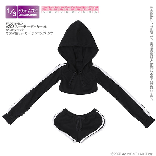AZO2 Sporty Hoodie Set
