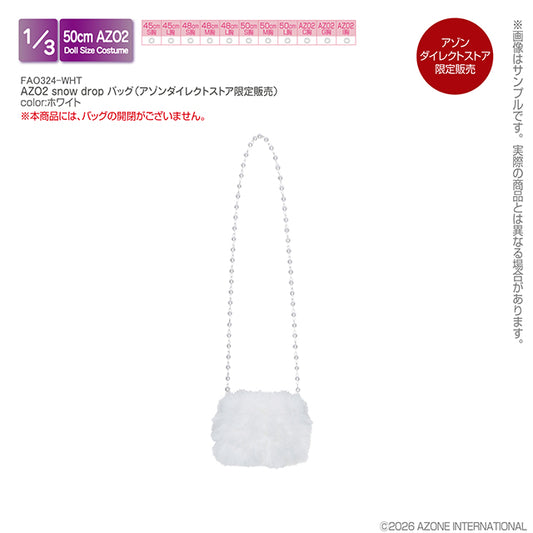 AZO2 Snow Drop Bag