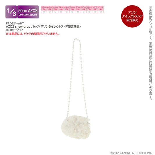 AZO2 Snow Drop Bag